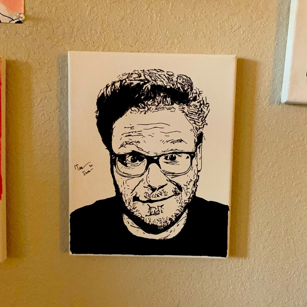 Seth Rogen Art